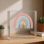 Rainbow Animals Personalised Crystal Token, thumbnail 1 of 7