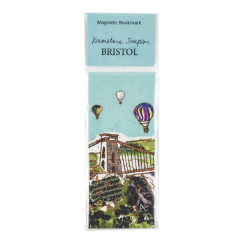 Balloons Over The Bridge Bristol Magnetic Bookmark, 2 of 3