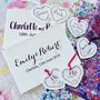 Personalised Calligraphy Style Wedding Guest Book, thumbnail 4 of 4