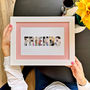 Personalised Friends Photo Gift Print, thumbnail 1 of 12