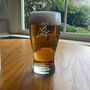 Personalised 40th Birthday Gift Star Pint Glass, thumbnail 3 of 6