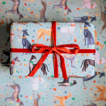 Sighthound Wrapping Paper, 3 of 12