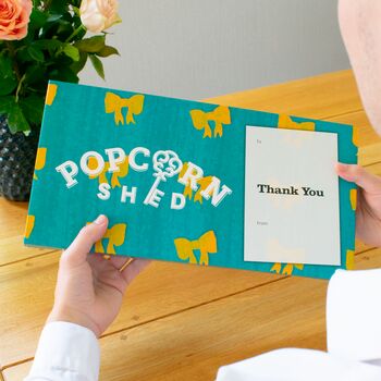 'Thank You' Gourmet Popcorn Letterbox Gift, 5 of 5