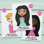 Personalised Dollybelles Character Birthday Card, thumbnail 1 of 5