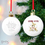 Personalised Boofle My 1st Christmas Bauble, thumbnail 2 of 4