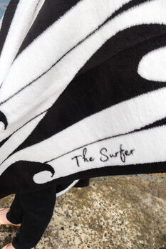 The Fluff Poncho Storm Black, 4 of 5