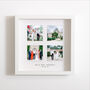 Personalised Wedding Photo Collage Frame, thumbnail 1 of 11