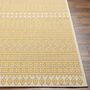 Indoor And Outdoor Boho Saffron Beige Rug, thumbnail 4 of 9