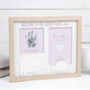 Baby Handprint Photo Frame | New Baby Girl Gift, thumbnail 5 of 6