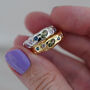 Pastel Stone Scatter Adjustable Ring, thumbnail 5 of 10