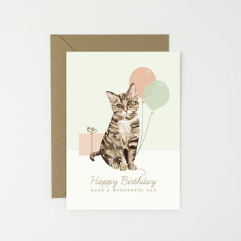 Kitten Happy Birthday Card, 2 of 2