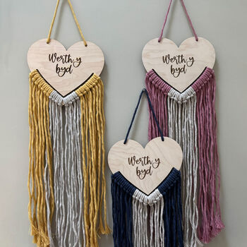 Werth Y Byd Macrame Wall Hanging, 2 of 7