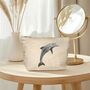 Aries The Dolphin Cotton Lined Zip Bag, thumbnail 1 of 6