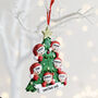 Personalised Christmas Tree Family Decoration, thumbnail 2 of 4