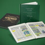 Everton Personalised Football Telegraph Book, thumbnail 3 of 12