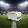 Personalised White Football Wash Bag, thumbnail 1 of 11