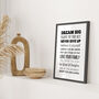 'Rules Of Life' Inspirational Quote Print, thumbnail 10 of 11