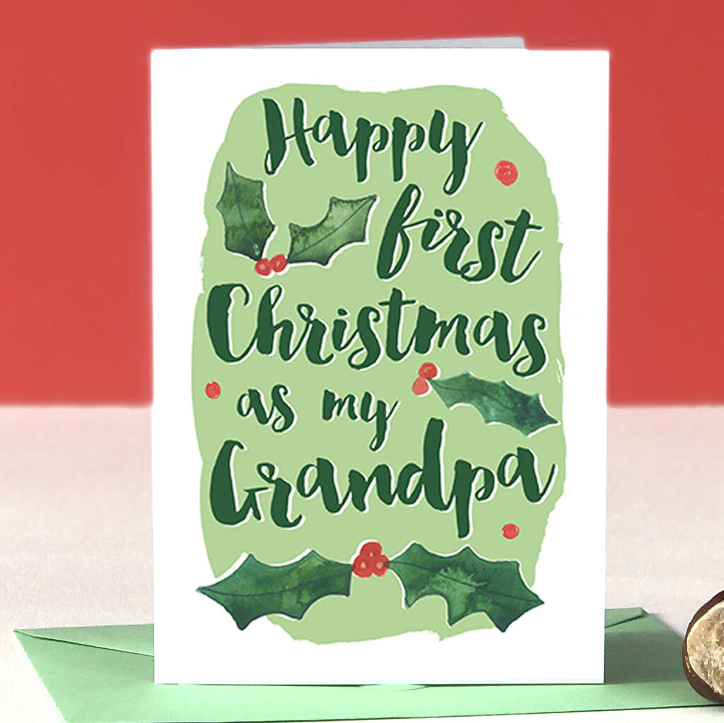 Grandpa Christmas Card 