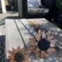 Set Of Two Copper Sunflower Garden Sculptures, thumbnail 6 of 6