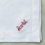 Personalised Hand Embroidered Name Napkin, thumbnail 1 of 6