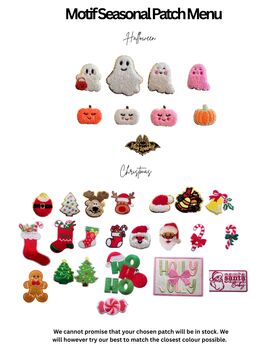 Personalised Mini Patch Pouch, 11 of 12