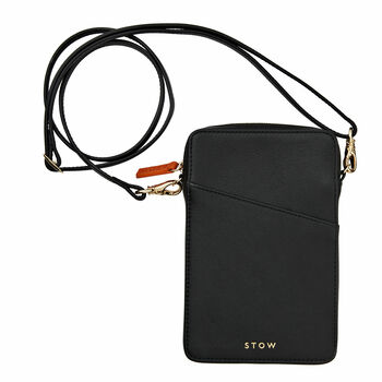 Luxury Leather Crossbody Phone Bag, 8 of 10