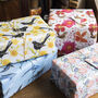 Wrens And Poppies Luxury, Recycled Wrapping Paper Pack, thumbnail 5 of 7