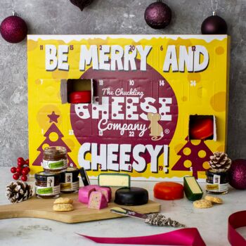 Advent Calendar With Cheese, Chutney, And Biscuits, 2 of 12