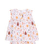 Girls Woodland Friends Cotton Short Pyjama Set, thumbnail 1 of 9