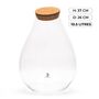 Large Teardrop Glass Container | H: 37 Cm, thumbnail 2 of 5
