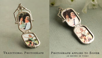 Victorian Vermeil Personalised Engraved Locket, 4 of 9