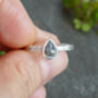 Rough Diamond Stud Earrings, thumbnail 2 of 3