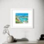 Coverack Harbour, Cornwall Art Print, thumbnail 2 of 4