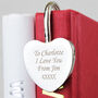 Personalised Heart Bookmark, thumbnail 1 of 7