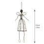 East Of India Handmade Wire Angel Decor, thumbnail 2 of 2