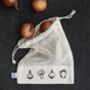 Small Fairtrade, Organic Vegetable Grocery Bag, thumbnail 1 of 2