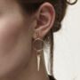 Hanley Elegant Circle And Spike Gold Fill Earrings, thumbnail 1 of 5