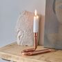 Single Copper Candle Holder, thumbnail 2 of 4