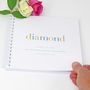 Personalised 60th Diamond Anniversary Memory Book, thumbnail 1 of 7