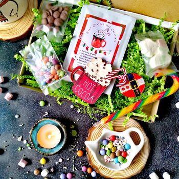 Christmas Hot Chocolate Station Gift Box, 8 of 10