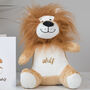 Personalised Lion Soft Toy, thumbnail 1 of 4