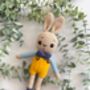 Handmade Crochet Bunny Toys For Kids, thumbnail 2 of 12