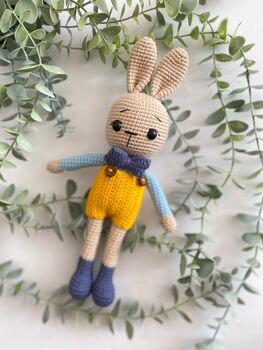 Handmade Crochet Bunny Toys For Kids, 2 of 12