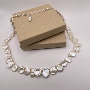 Keishi Pearl Necklace, 4 of 8