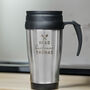Personalised Head Gardener Travel Mug, thumbnail 5 of 5