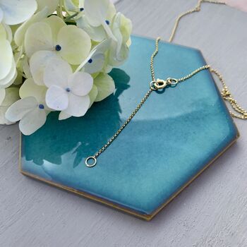 9ct Gold Circle Necklace, 2 of 3
