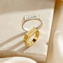 Personalised Engraved Impression Signet Ring, thumbnail 1 of 6