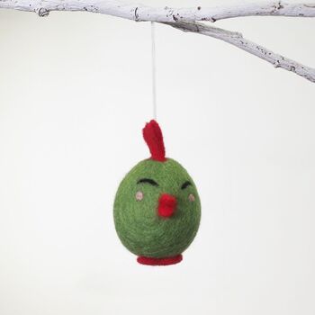 Felt Easter Chick Hanging Decoration, 2 of 6
