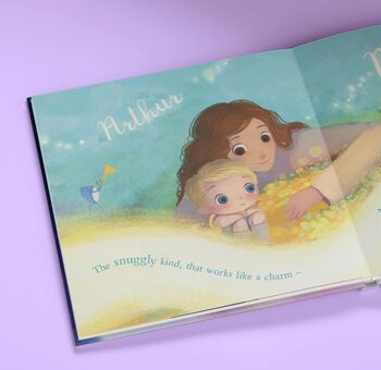 Mummy's Magic Hugs Mother's Day Gift Personalised Book, 2 of 6