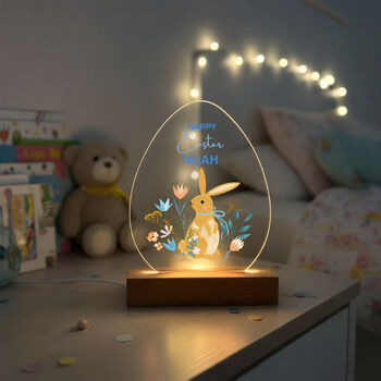 Personalised Easter LED Egg Plaque, 5 of 8